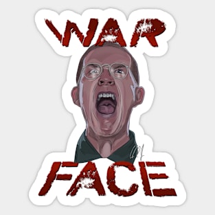 Full Metal Jacket: War Face Sticker
